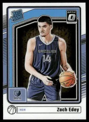 2025 Panini Donruss Optic Zach Edey #288 Basketball - Basketball Card Single
