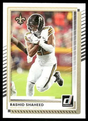 2025 Panini Donruss Rashid Shaheed #287 Football - Football Card Single
