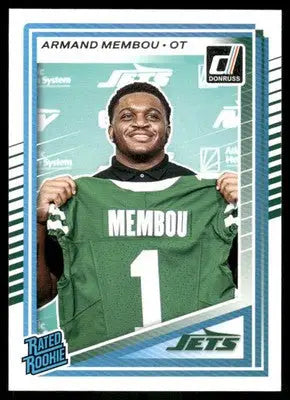 2025 Panini Donruss Rated Rookie Armand Membou #358 Football - Football Card Single