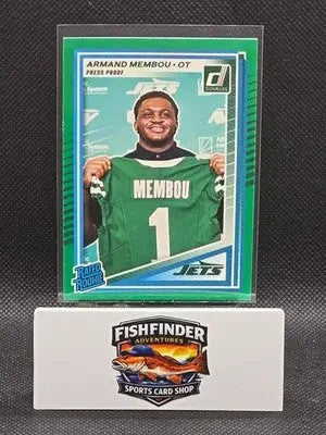 2025 Panini Donruss - Rated Rookie Armand Membou #358 Press Proof Green (RC) - Football Card Single