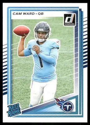 2025 Panini Donruss Rated Rookie Cam Ward #350 Football - Football Card Single