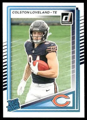 2025 Panini Donruss Rated Rookie Colston Loveland #310 Football - Football Card Single