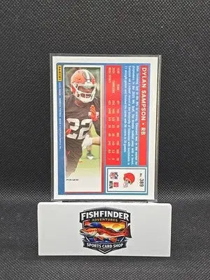 2025 Panini Donruss - Rated Rookie Dylan Sampson #389 Optic Preview Red & Green - Football Card Single