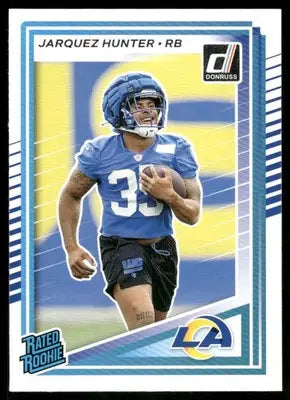 2025 Panini Donruss Rated Rookie Jarquez Hunter #352 Football - Football Card Single
