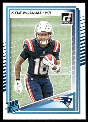 2025 Panini Donruss Rated Rookie Kyle Williams #327 Football - Football Card Single