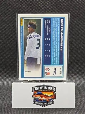 2025 Panini Donruss - Rated Rookie Nick Emmanwori #348 Optic Preview Pink Prizm - Football Card Single