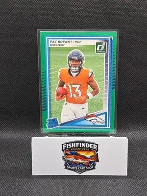 2025 Panini Donruss - Rated Rookie Pat Bryant #336 Press Proof Green (RC) - Football Card Single