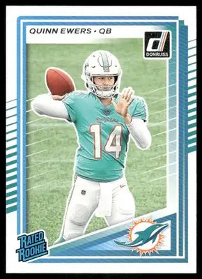 2025 Panini Donruss Rated Rookie Quinn Ewers #342 Football - Football Card Single