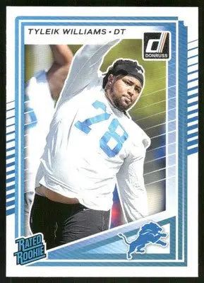 2025 Panini Donruss Rated Rookie Tyleik Williams #360 Football - Football Card Single