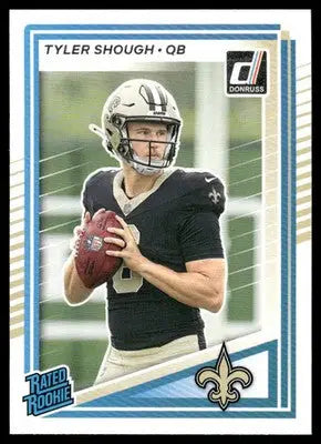 2025 Panini Donruss Rated Rookie Tyler Shough #304 Football - Football Card Single