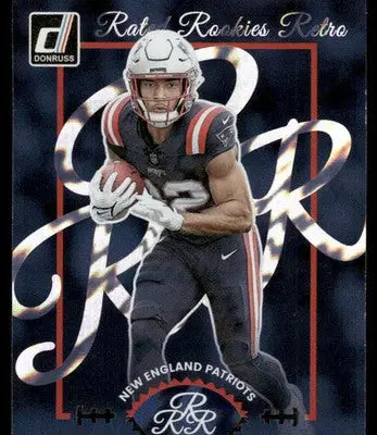 2025 Panini Donruss Rated Rookies Retro TreVeyon Henderson #20 Football - Football Card Single