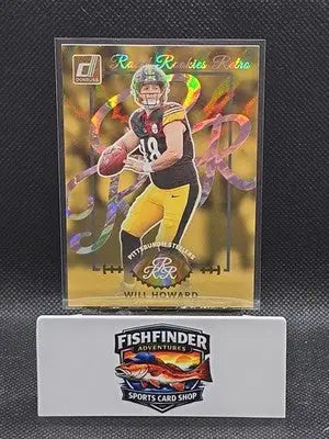 2025 Panini Donruss - Rated Rookies Retro Will Howard #15 (RC) - Football Card Single