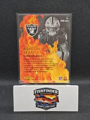 2025 Panini Donruss - Red Hot Rookies Ashton Jeanty #RHR-ASJ (RC) - Football Card Single