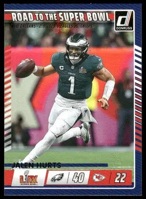 2025 Panini Donruss Road to the Super Bowl Jalen Hurts #1 Football - Football Card Single