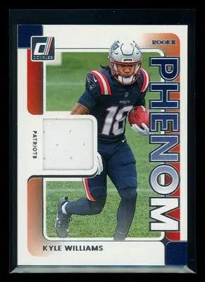 2025 Panini Donruss Rookie Phenom Jerseys Kyle Williams #RPJ-KWS Jersey Football - Sports Memorabilia