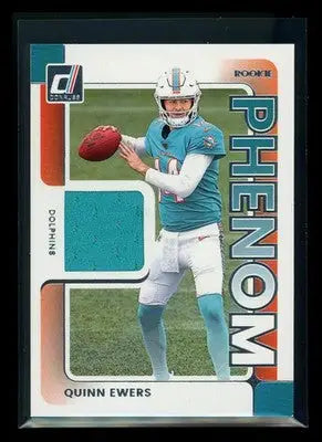 2025 Panini Donruss Rookie Phenom Jerseys Quinn Ewers #RPJ-QES Jersey Patch - Other