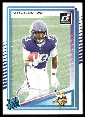 2025 Panini Donruss Tai Felton #331 Football - Football Card Single