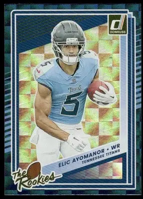 2025 Panini Donruss The Rookies Elic Ayomanor #37 Football - Football Card Single