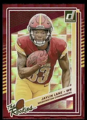 2025 Panini Donruss The Rookies Jaylin Lane #38 Football - Football Card Single