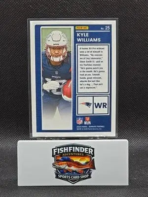 2025 Panini Donruss - The Rookies Kyle Williams #25 (RC) - Football Card Single