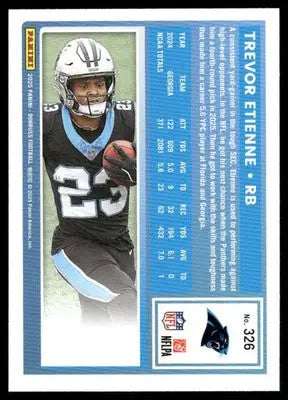 2025 Panini Donruss Trevor Etienne #326 Football - Football Card Single