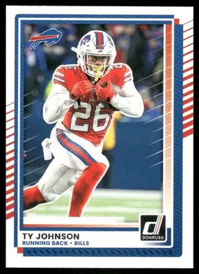 2025 Panini Donruss Ty Johnson #140 Football - Football Card Single