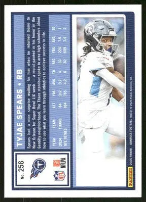 2025 Panini Donruss Tyjae Spears #256 Football - Football Card Single