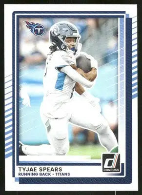 2025 Panini Donruss Tyjae Spears #256 Football - Football Card Single