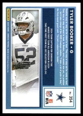 2025 Panini Donruss Tyler Booker #354 Press Proof Green Football - Football Card Single