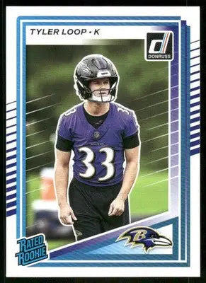 2025 Panini Donruss Tyler Loop #382 Football - Football Card Single