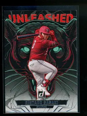 2025 Panini Donruss Unleashed Rintaro Sasaki #No. 6 Baseball