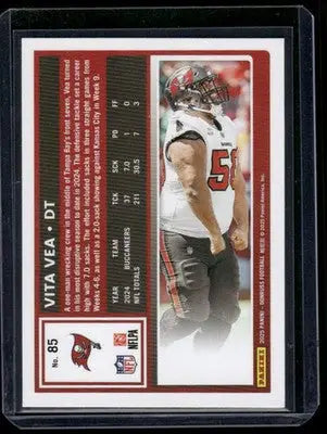 2025 Panini Donruss Vita Vea #85 Press Proof Green Football - Football Card Single