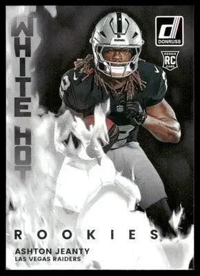 2025 Panini Donruss White Hot Rookies Ashton Jeanty #WHR-ASJ RC Football - Football Card Single