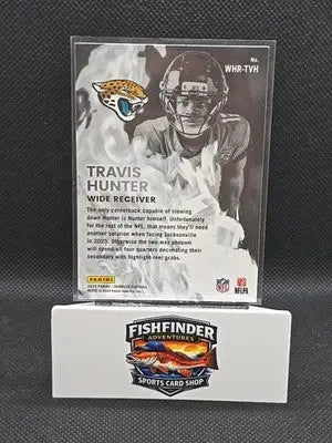 2025 Panini Donruss - White Hot Rookies Travis Hunter #WHR-TVH (RC) - Football Card Single