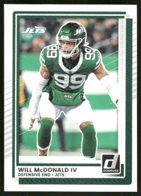 2025 Panini Donruss Will McDonald IV #241 Football - Football Card Single