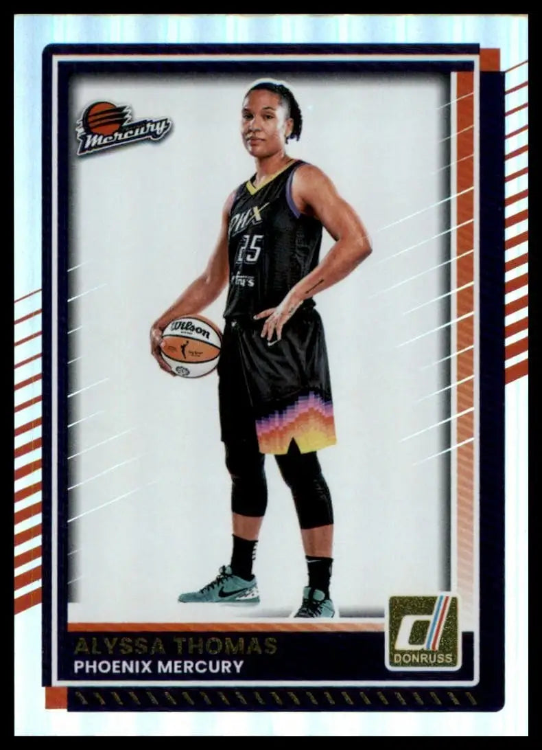 2025 Panini Donruss WNBA - Alyssa Thomas #10 Holo - Basketball Card Single