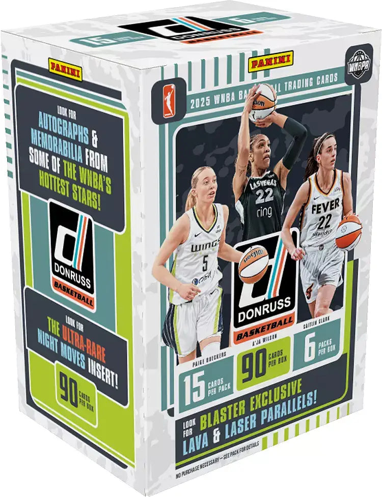 2025 Panini Donruss WNBA Basketball Blaster Box - Sports Cards - Basketball Sealed