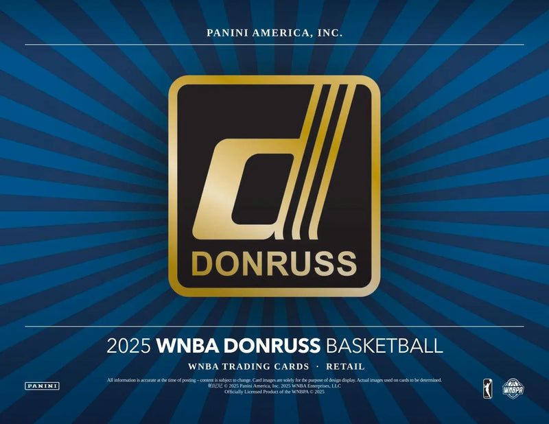 2025 Panini Donruss WNBA Basketball Blaster Box - Sports Cards - Basketball Sealed
