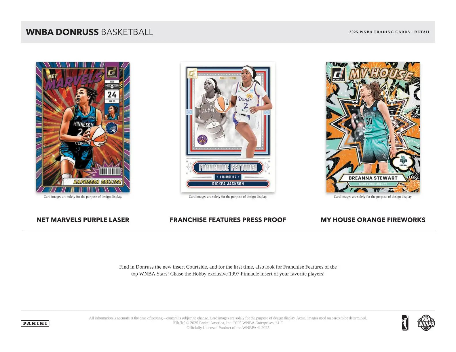 2025 Panini Donruss WNBA Basketball Blaster Box - Sports Cards - Basketball Sealed