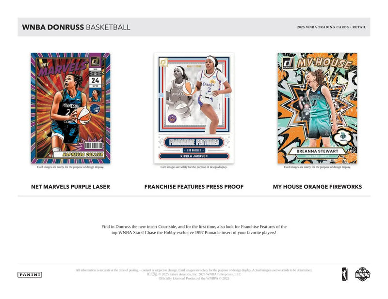 2025 Panini Donruss WNBA Basketball Blaster Box - Sports Cards - Basketball Sealed