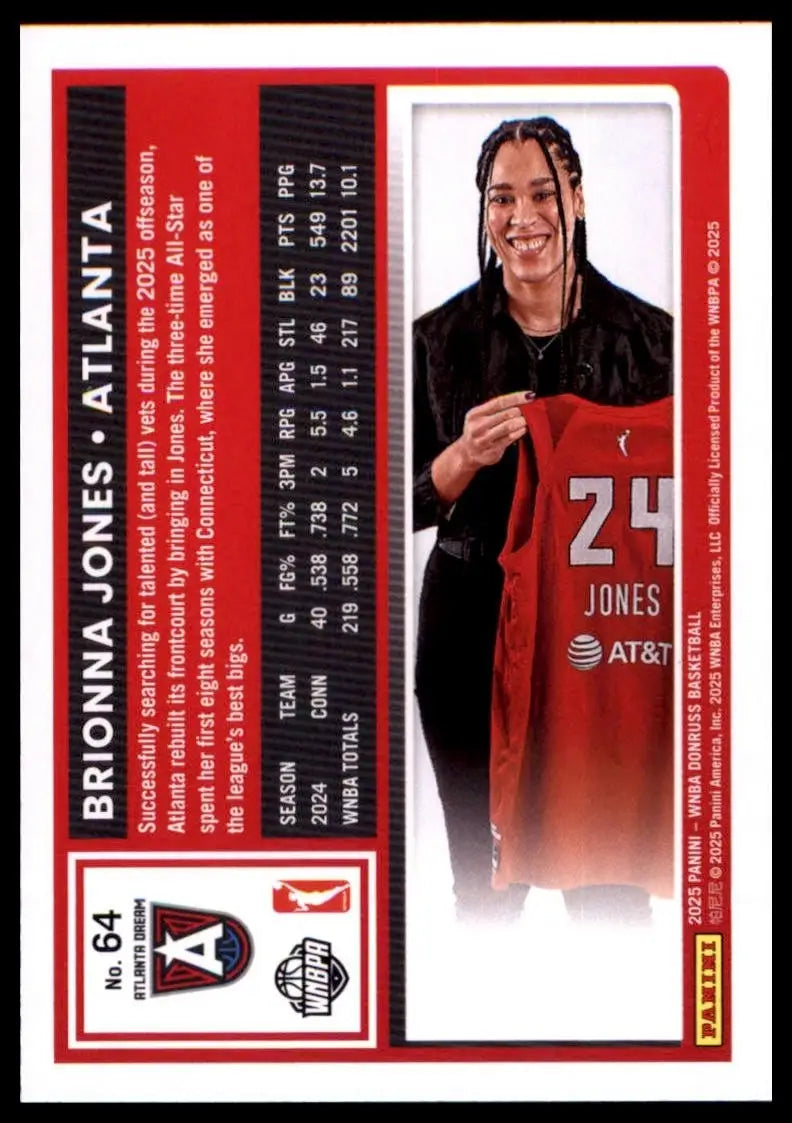 2025 Panini Donruss WNBA - Brionna Jones #64 - Basketball Card Single
