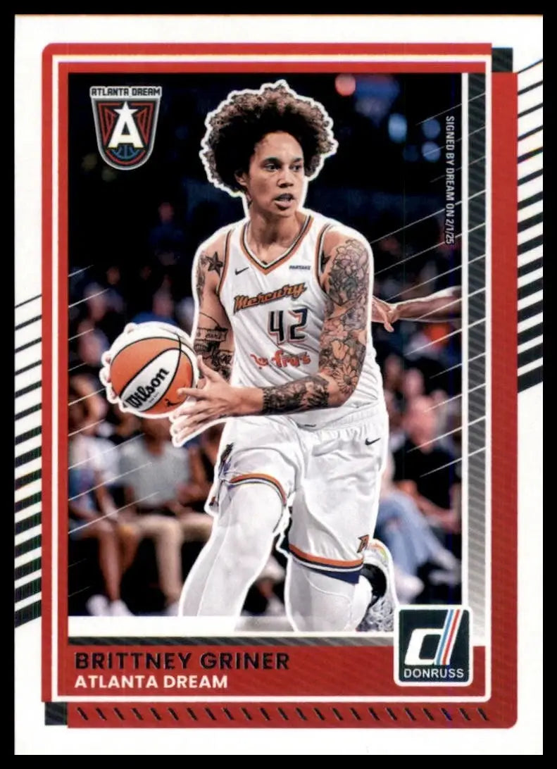 2025 Panini Donruss WNBA - Brittney Griner #62 - Basketball Card Single