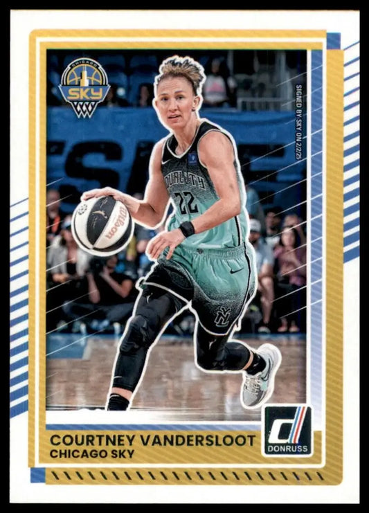 2025 Panini Donruss WNBA - Courtney Vandersloot #34 - Basketball Card Single