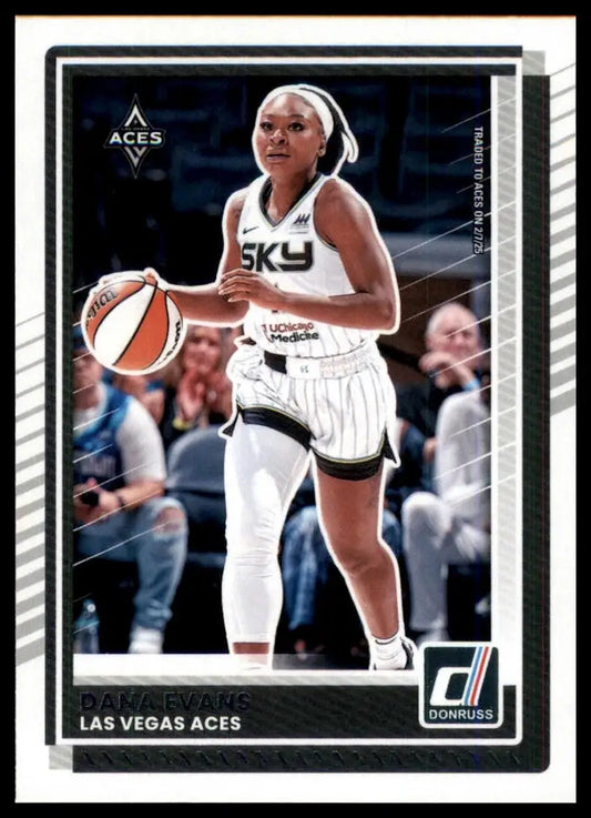 2025 Panini Donruss WNBA - Dana Evans #37 - Basketball Card Single