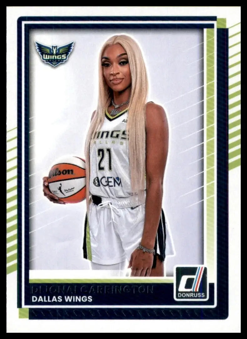 2025 Panini Donruss WNBA - DiJonai Carrington #27 - Basketball Card Single