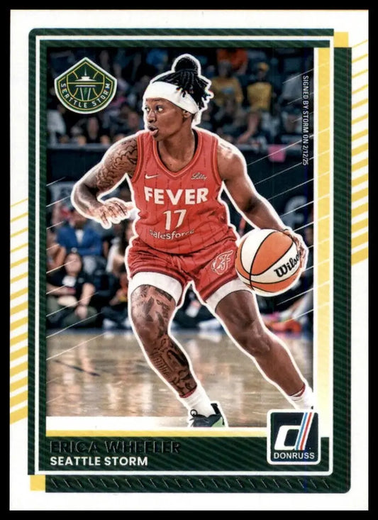 2025 Panini Donruss WNBA - Erica Wheeler #80 - Basketball Card Single