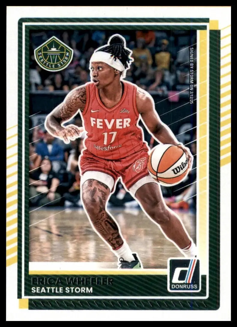 2025 Panini Donruss WNBA - Erica Wheeler #80 - Basketball Card Single