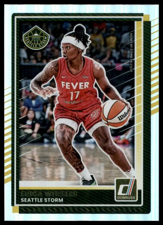 2025 Panini Donruss WNBA - Erica Wheeler #80 Holo - Basketball Card Single