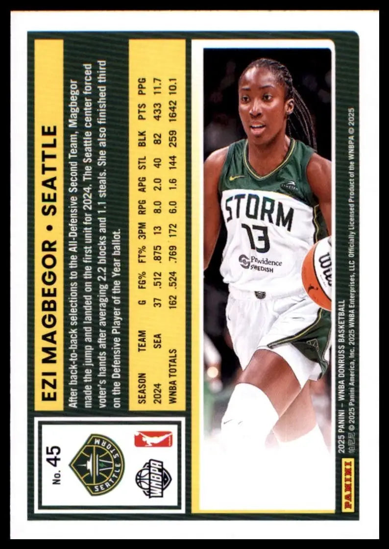 2025 Panini Donruss WNBA - Ezi Magbegor #45 - Basketball Card Single