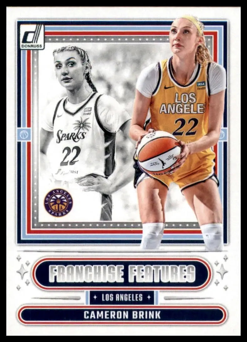 2025 Panini Donruss WNBA - Franchise Features Cameron Brink #2 - Basketball Card Single